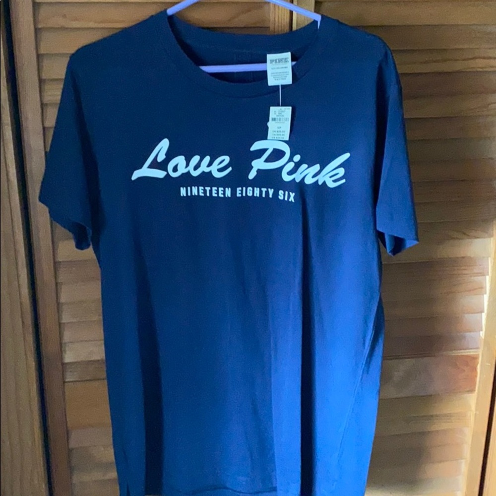 VS PINK open back tee